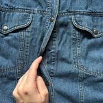 Harley Davidson Vintage Harley-Davidson Denim Blue Button-Up Shirt Women’s L Photo 6