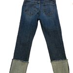 Kut From The Kloth Med Wash rolled cuff Boyfriend Jeans, Sz 2 Photo 4