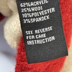 Anthropologie Cliche Mock Neck Colorblock Striped Wool Knit Long Sleeve Sweater Top Medium Photo 5