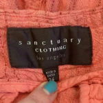 Sanctuary  clothing lose Angeles pink coral striped shorts in size 24 Photo 2