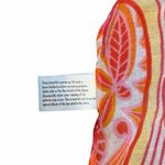 Beautiful Pink Flowy Paisley Scarf Size Approximately 71 1/2” x 12” Photo 3