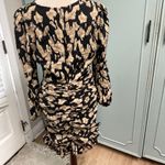 Cupshe  Womens Ruffle Dress Size Medium NEW Ruched Lightweight Abstract Print Photo 1