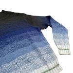 American Eagle  boxy striped ombré sweater blue Photo 9