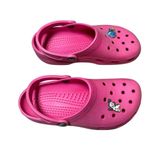 Crocs Women’s Classic Clogs Frozen/Finding Nemo Jibbitz Pink Size 7 Photo 5