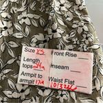 Mango MNG floral tunic v-neck 3/4 sleeve blouse top size xs Photo 11