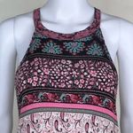 Haptics Paisley High Neck Halter (No size) Pink Size 2X Photo 2
