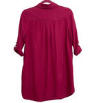 Sparkle & Fade UO  Maroon Button Down Tunic Photo 1