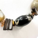 Carnelian tigers eye beaded vintage necklace Photo 9