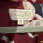 Mud Pie  long sleeve maroon blouse Photo 2