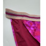 Hula Honey NWT  Hana Hipster Fuchsia Purple Tie Dye Banded Bikini Bottom Sz XL Photo 2