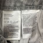 H&M  Gray Frayed Hem Jean Shorts size 6 Photo 2