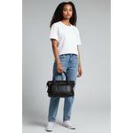 Kate Spade Black Pebble Leather Satchel Handbag with Tassel Detail Photo 1