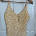 Abercrombie & Fitch 2 Pc Floral & Polka Dot Cami Tank Top Bundle Women’s Small Yellow & Green NWT Photo 7