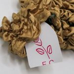 Vintage 90s Gold Brown Bubble Popcorn Shirt Size M Photo 7