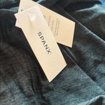 Spanx NWT Skysoft Open Back Long Sleeve Top in Essex Green Heather Photo 5