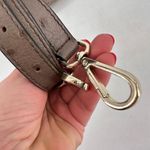 Diane Von Furstenberg NWT  Embossed Ostrich Mushroom Satchel Stella mini‎ Bag Photo 15