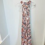 Abel the label NWT  Maxi Dress Womens Cutout Smocked Halter small Photo 3