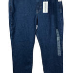 Old Navy  OG Straight High Rise Secret Slim Pockets Dark Wash Jeans 12 New Photo 0