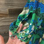 Moulinette Soeurs Anthropologie 100% Silk Rqinforest Morning Shirt Dress Size 2 Photo 3