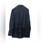 Free People  Denim Car Coat Size Medium Women’s Photo 5