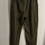 Basic Editions Olive Green Pants Comfortable Stylish with Pockets Size M Photo 3