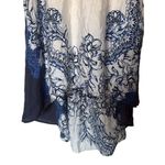 Free People Russian Plate Blue Lace Back Hi-Low Dress Women's Small boho Photo 8