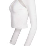 Tiger Mist White Rickie Cutout Top Photo 4