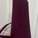 LULU GUINNESS Floral Felt Handbag Purple Photo 5