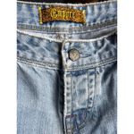 EMPYRE Low Rise Jeans Button Up Light Blue Distressed Cotton Bootcut Leg Size 7 Photo 2