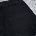 READ Punk Rave Studded Lace Overlay Black High Rise Denim Jean Shorts Cutoff Size undefined Photo 2