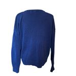 Ralph Lauren Lauren Black Label Layered V Neck Sweater. Navy/Green Size Large Photo 2