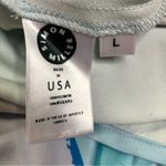 Simon Miller  Esmond Printed Sleeveless Slip Dress Swirls Swirly Baby Blue size L Photo 13