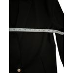 Elodie at Anthropologie 100% Polyester Women Jacket Black Blazer Photo 4