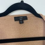 J.Crew  $158 Juliette Collarless Sweater-Blazer Tan Women's Size XXL Photo 5
