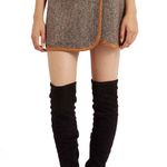 Topshop Tweed Wrap Skirt Photo 7