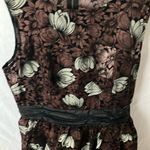 Tracy Reese Frock by  (Anthropologie): Floral Brown Motif- Sparkle- 10 Photo 13