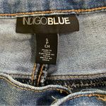 Indigo Blue  Maternity Ankle Cropped  Jeans in Classic Blue Photo 2