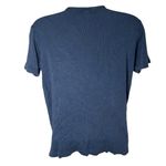 Jones New York Vtg 90s Y2K Sport Ribbed Tee Basic Fitted Short Sleeve Navy Small Photo 1