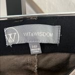 Democracy Wit & Wisdom Brown Ankle Pants Size 14P. - EUC Photo 2