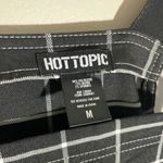 Hot Topic  Grid Print Overall Shorts Photo 9