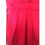 Forever 21 Women's Sleeveless Satin Body Con Tank Dress Size Large Red Photo 1