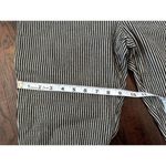 Rebecca Taylor La Vie  Striped Straight Jeans in Black Size 27 Photo 7