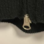 Dockers .. BLACK COTTON THICK SWEATER WITH DOUBLE ZIPPER SIZE MEDIUM Photo 3