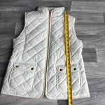 st. john's bay  Cream Vest with Gold Zipper Photo 7