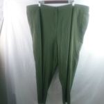 Maggie Barnes  26W Green Zip Button Pants Plus Photo 5