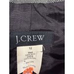 J.Crew Blazer Womens 12 Brown Wool Four Pocket Button Front Lined Office Career Photo 1