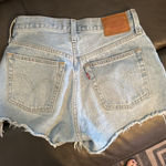 Levi's Levi’s Shorts Denim 501 High-Rise Button Fly Photo 2