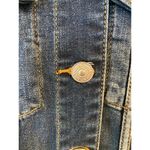 Just USA  Long Sleeve Cotton Loula Denim Jacket Medium Wash Blue Women's Small Photo 5