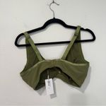 Cosabella  Soire Curvy Bralette in Aloe Green M Photo 2