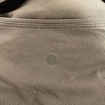 Lululemon  Back in Action Long Sleeve Dress in Green Twill Size 10 Photo 5